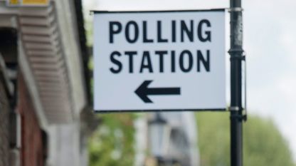 Преброяването на бюлетините в местните избори в Англия Уелс и