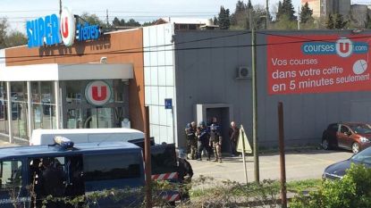 Нападателят влязъл в супермаркета в Треб малко след 11 часа местно време.