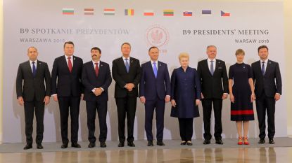 Президентът Румен Радев е във Варшава на срещата на високо равнище във формат Б9.