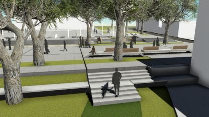 Проектът за нов площад в Царево