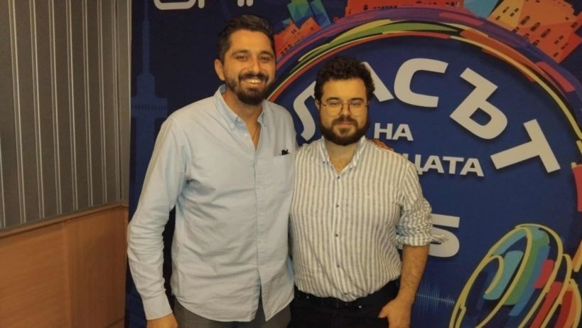 Сава Вутов (вляво) и Ангел Николов