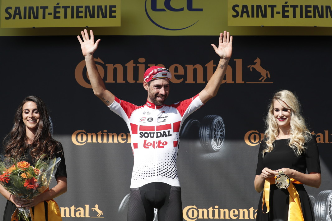 Томас де Хенд спечели 8-ия етап от “Тур дьо Франс“, Алафилип си върна жълтата фланелка - Стадион - БНР Новини