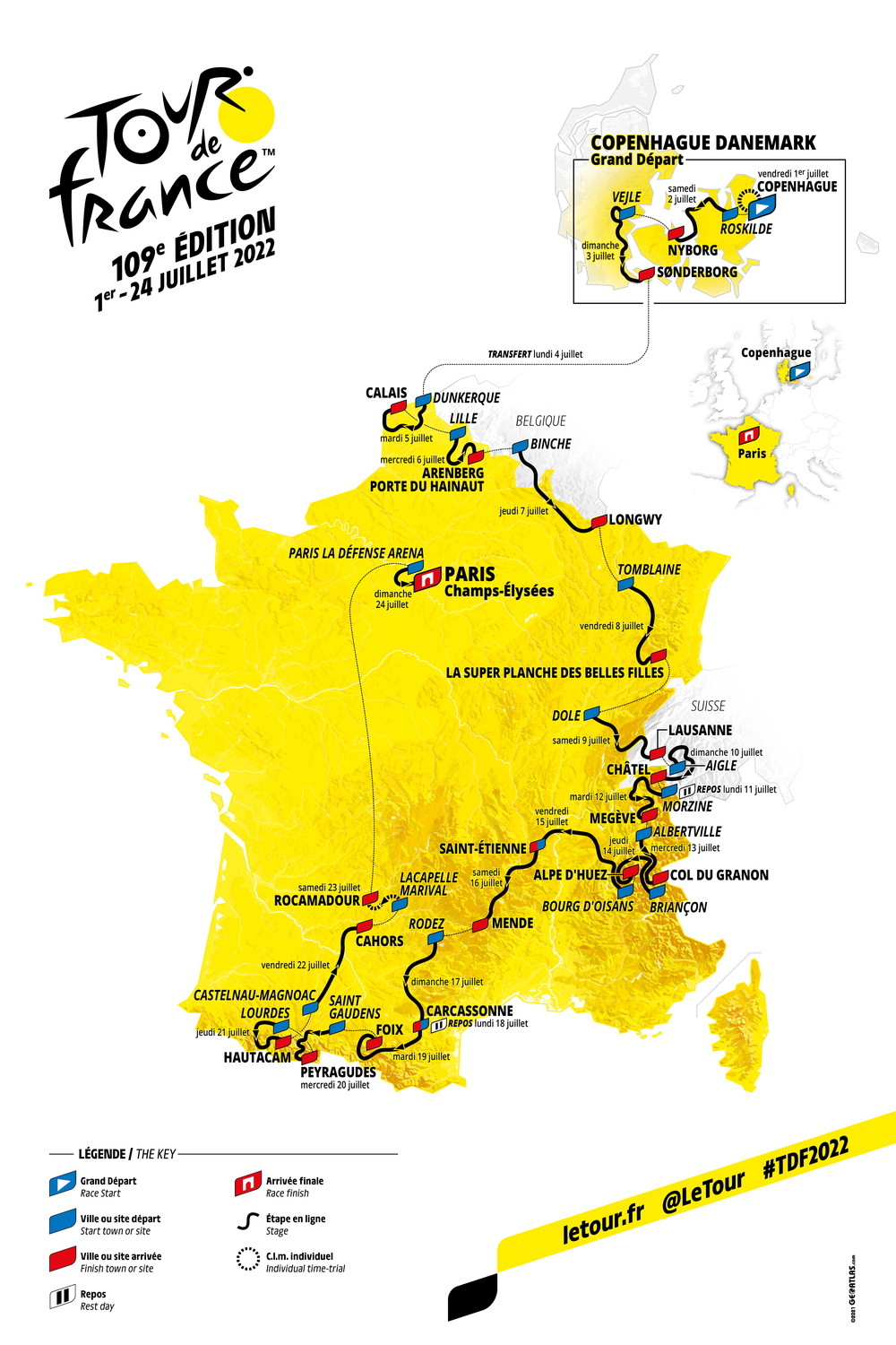 Обявиха маршрута на Обиколката на Франция Спорт БНР Новини