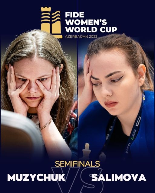 World Chess Cup in Baku: results of second game of semi-final and