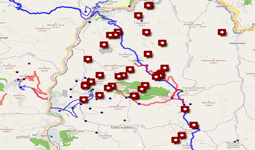 Жителите на общината разпространяват в социалните мрежи карта с местата на евентуалните сондажи