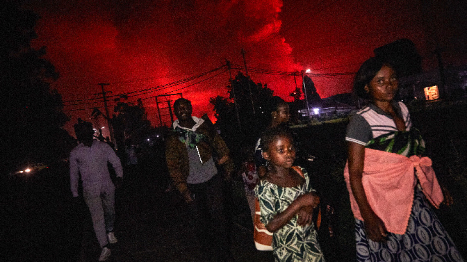 Евакуация на цял град в Демократична Република Конго беше предприета