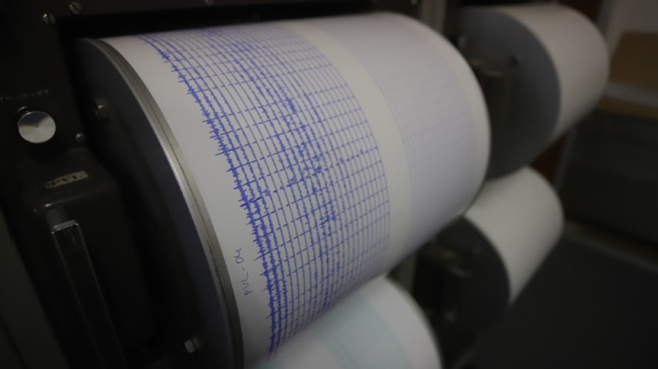 Земетресение с магнитуд 3.2 е регистрирано тази вечер в района