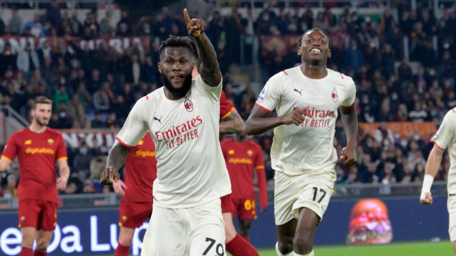 Милан победи Рома с 2:1 на стадион Олимпико в Рим