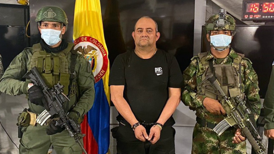 Колумбийските власти са заловили Дайро Антонио Усуга, известен като Отониел