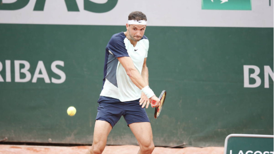 Най-добрият български тенисист Григор Димитров се класира за третия кръг