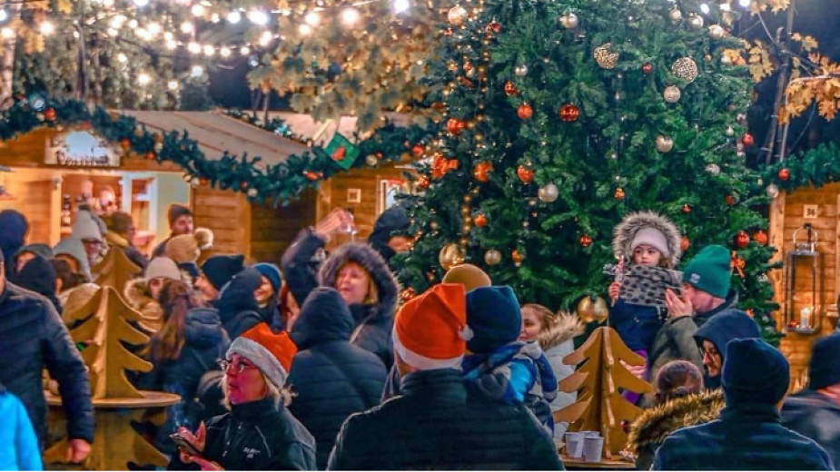 Sofia’s City Garden hosts the traditional German Christmas Market