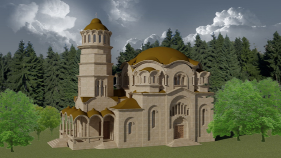 От близо век в софийското село Исрец стои недостроен храм-паметникът
