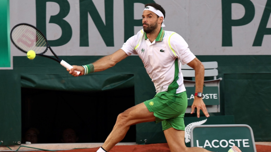 Най-успешният български тенисист в историята Григор Димитров отпадна на осминафиналите