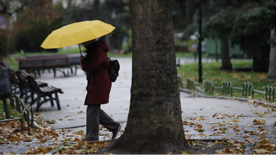 A warning for dangerous rainfall has been issued for 12 regions in Southern Bulgaria