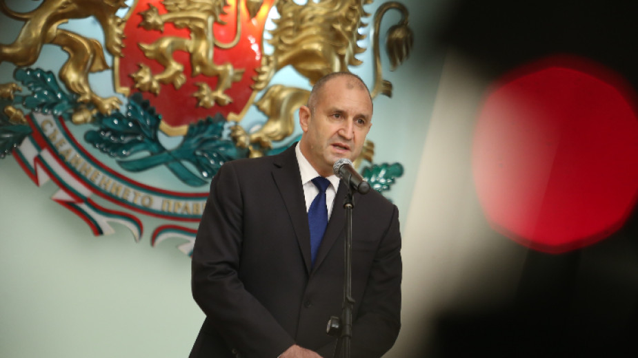 Държавният глава Румен Радев ще представи задачите и приоритетите на