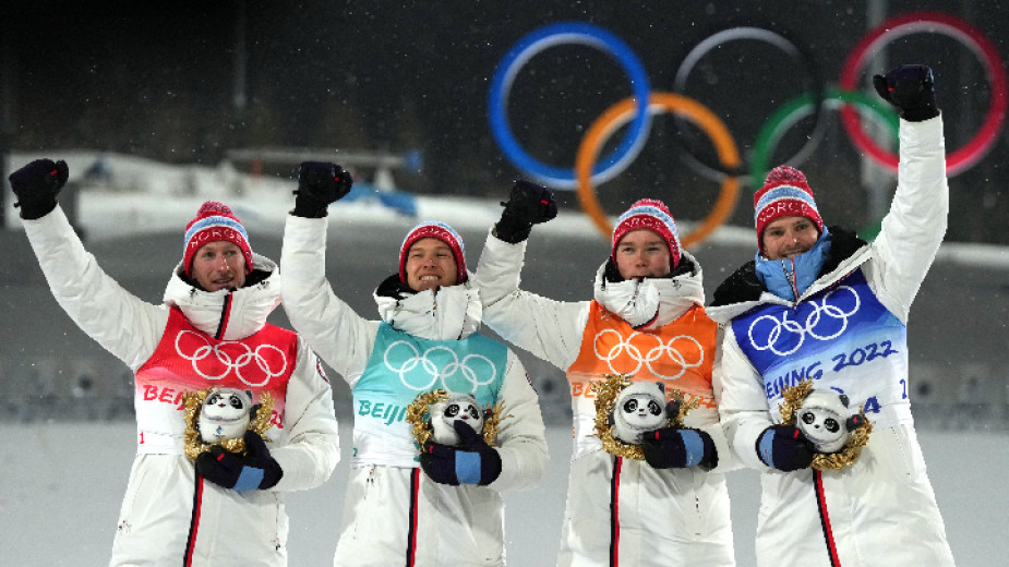 Норвегия изравни рекорда си по спечелени медали от зимна олимпиада.