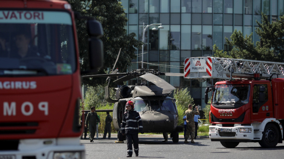 Хеликоптер Блек Хоук“ на американската армия направи извънредно кацане днес