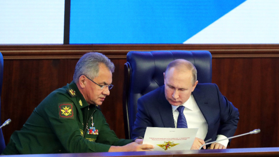 Руският министър на отбраната Сергей Шойгу потвърди за прехвърляне на