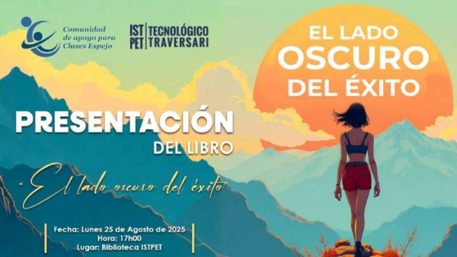 Colombia-based Bulgarian Doris Dukova presents her book “The Dark Side of Success” in the capital of Ecuador