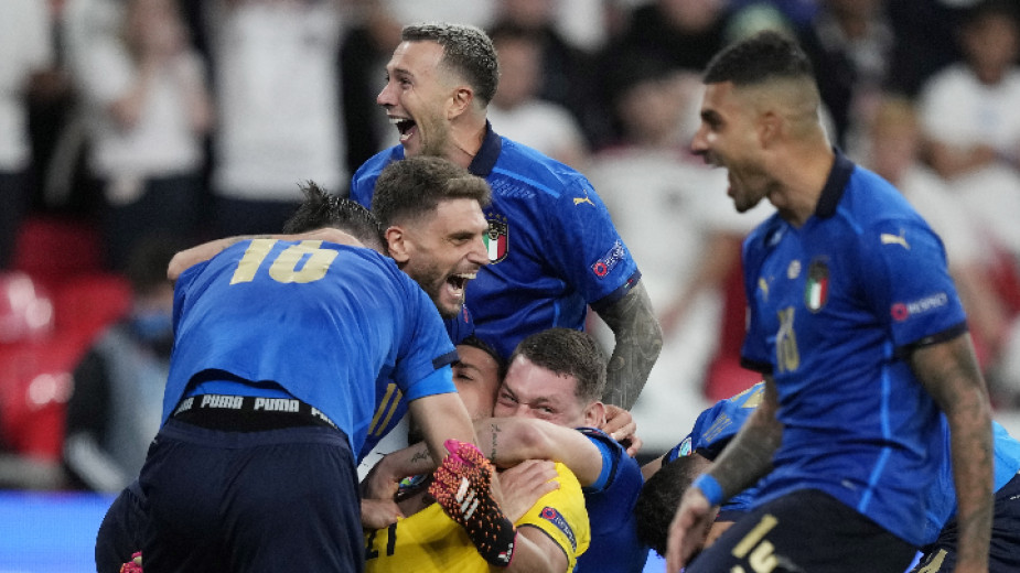 Отборът на Италия победи домакина Англия след 1:1 в редовното