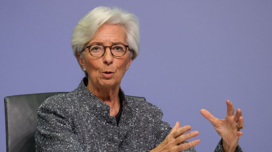 Председателят на Европейската централна банка Кристин Лагард заяви на пресконференция