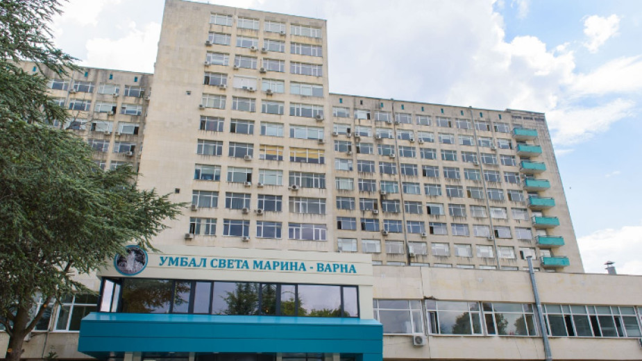 Университетската болница Св. Марина във Варна е под силен натиск.