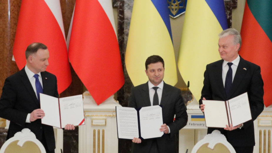 Полша, Литва и Украйна подписаха съвместен документ в сряда, в