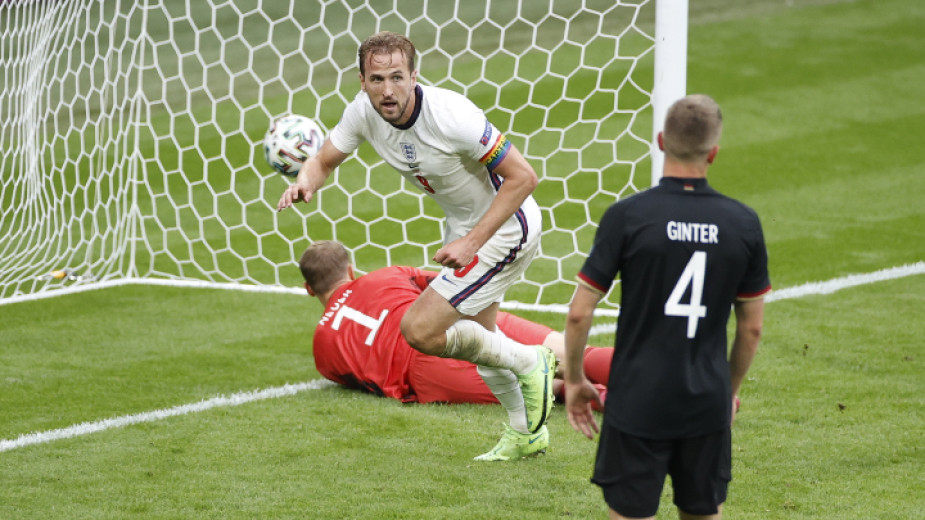 Англия достигна четвъртфиналите на Евро 2020, след като надигра Германия