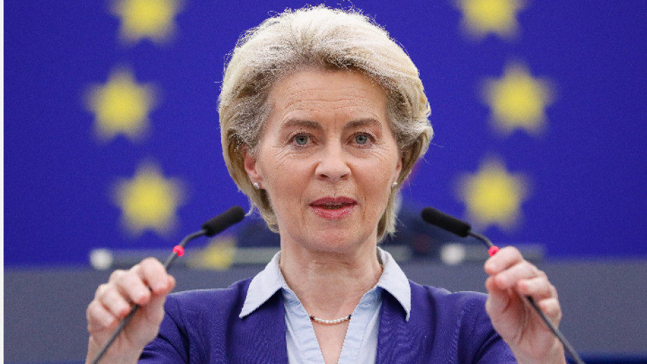 Председателят на Европейската комисия Урсула фон дер Лайен призова Украйна