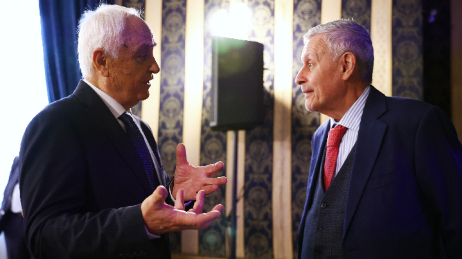 Athanas Zaprianov et Solomon Passy