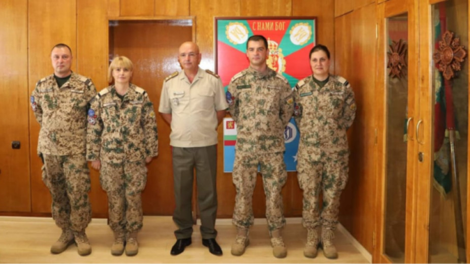 26-ият военномедицински екип, ръководен от лейтенант д-р Венцислав Димов, се