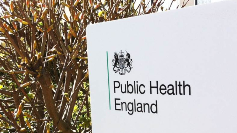 Общественото здравеопазване на Англия (Public Health England, PHE) заяви в