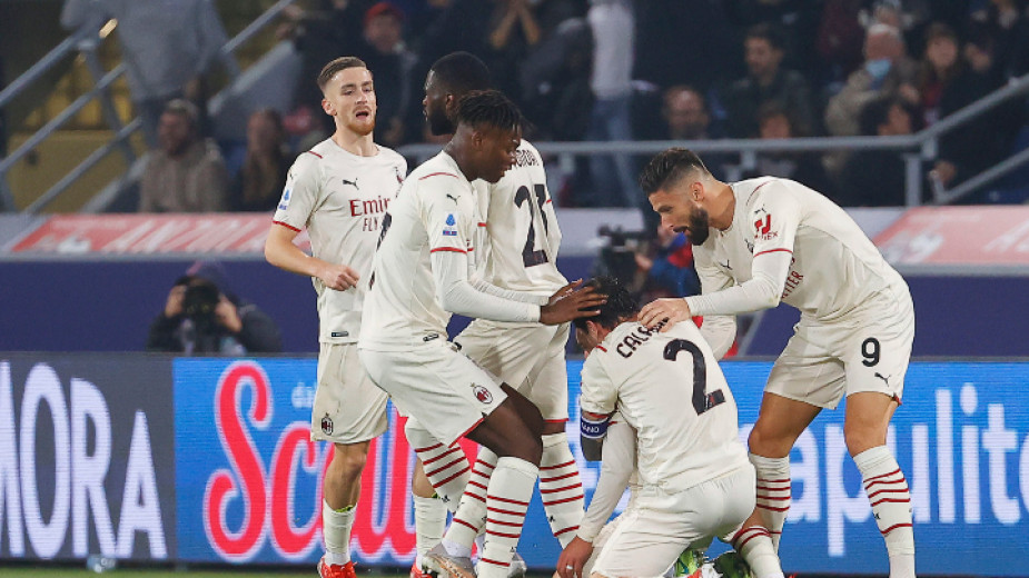 Футболистите на Милан постигнаха драматична победа в 9-ия кръг на