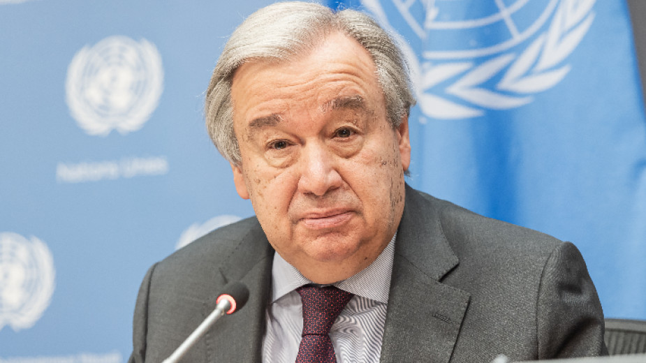 Генералният секретар на ООН Антониу Гутериш заяви, че е загрижен