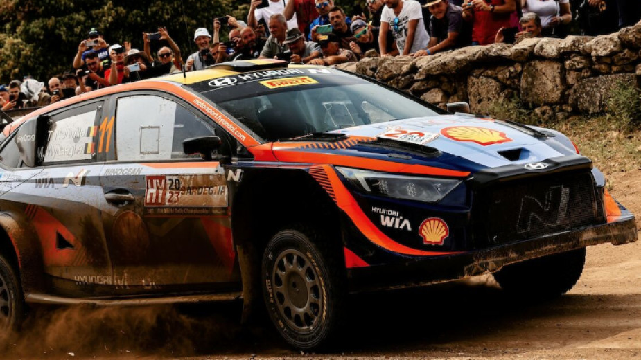 Belgian vinner Sardinia Rally – Sport