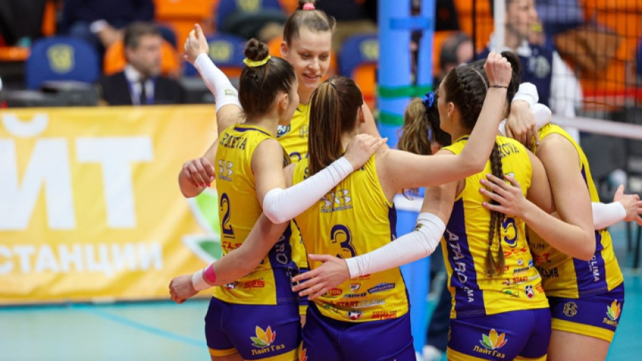 Женският волейболен отбор на Марица (Пловдив) замина за румънския град