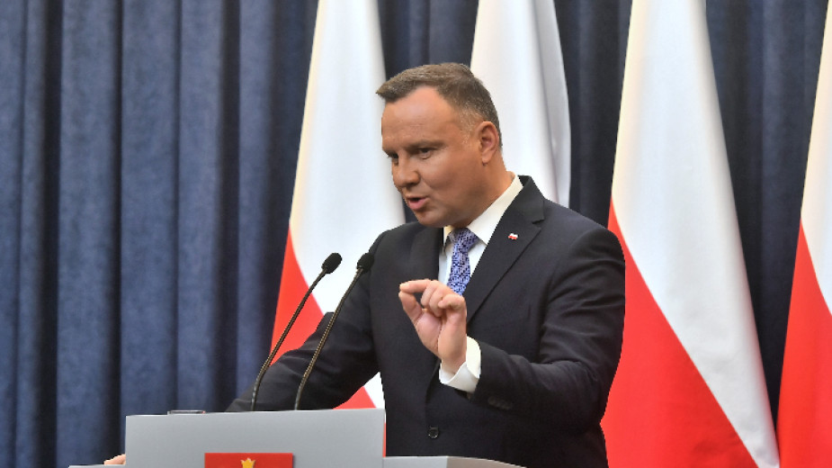 Президентът на Полша Анджей Дуда обяви проект на законови промени,