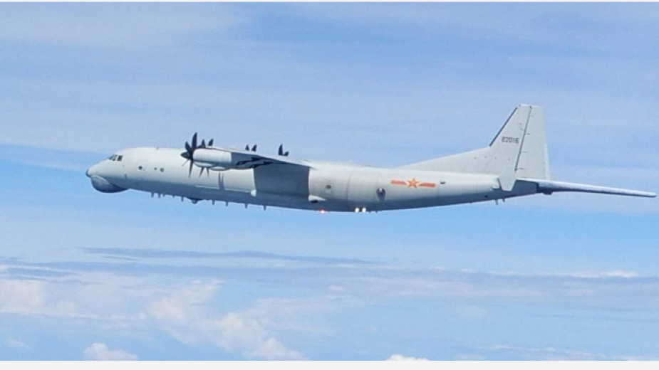 Тайван съобщи, че 38 китайски военни самолета са навлезли вчера