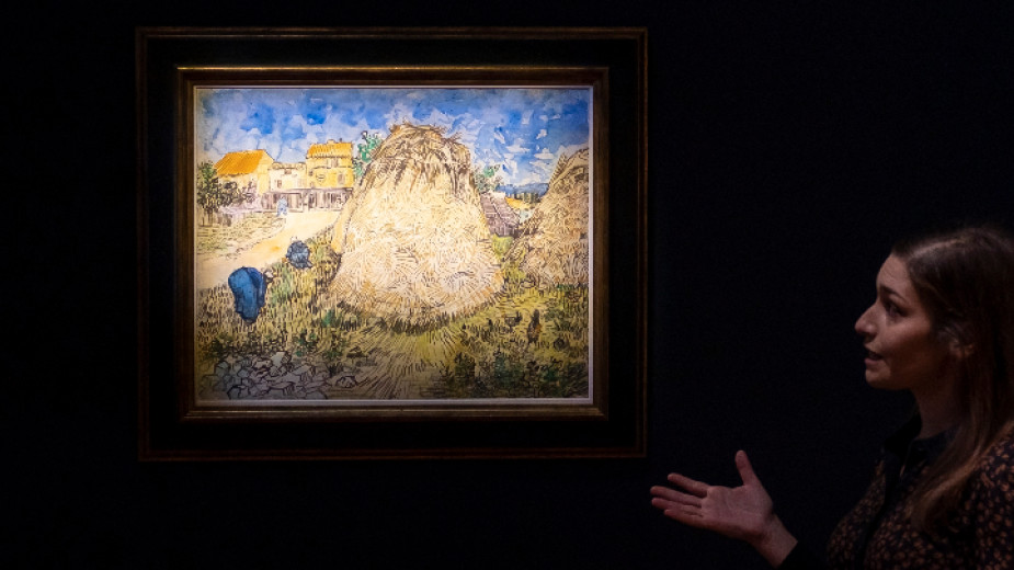 Картина на Винсент ван Гог (1853-1890), открадната от нацистите по