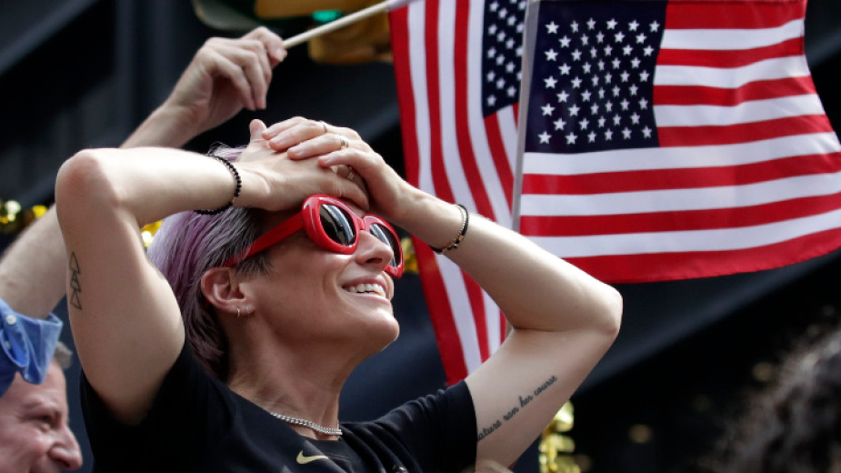 Меган Рапиноу от националния отбор по футбол на САЩ