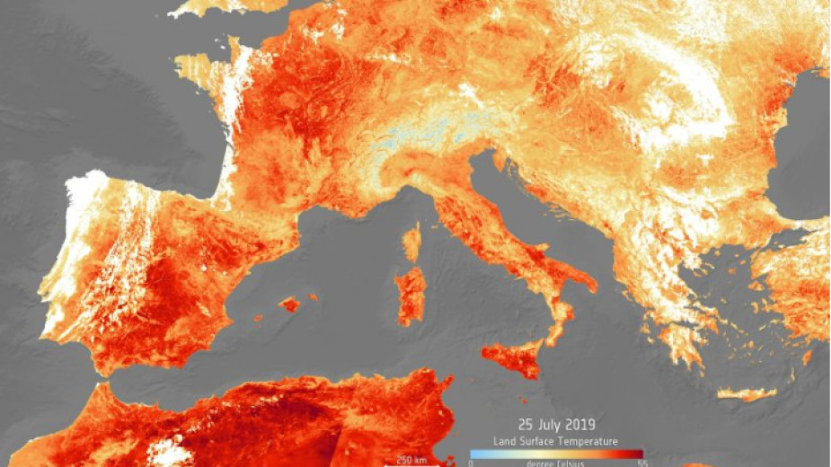 Европа преживя най-топлата година в историята 2020 година, докато Арктика