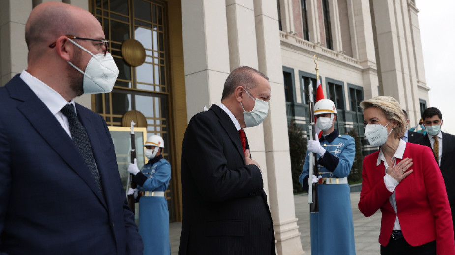 Европейска визита на високо равнище в Анкара.