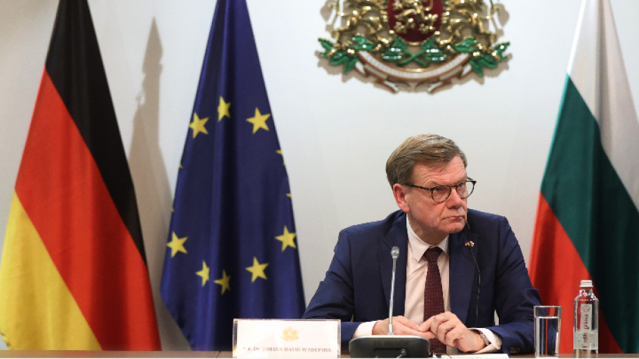 Germany's foreign minister Johann Wadephul comments on processes in the Middle East during Sofia visit