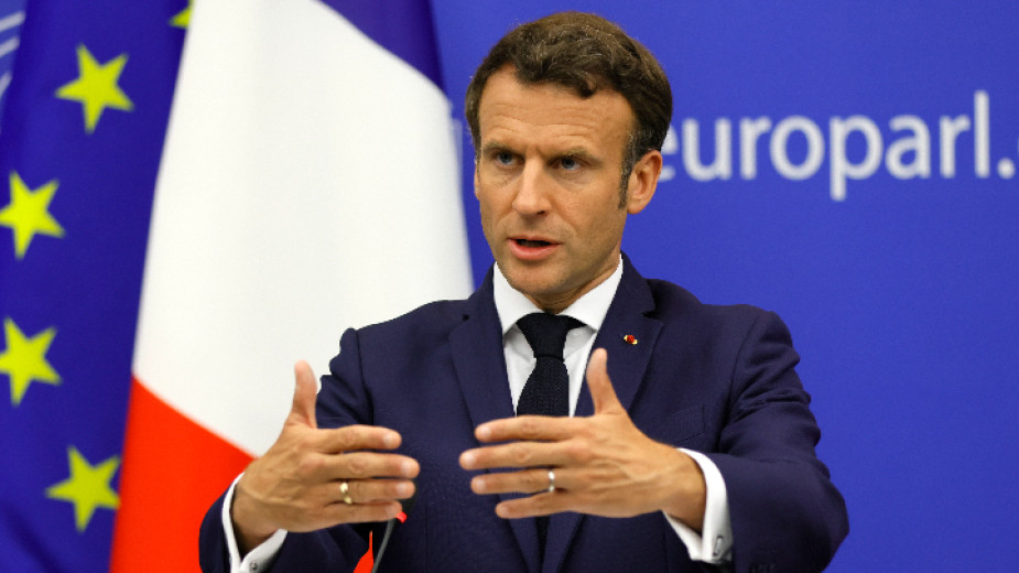 Президентът на Франция Еманюел Макрон заяви, че Европа не бива