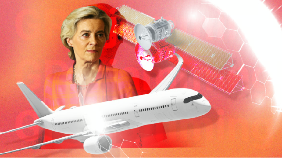 Von der Leyen’s plane circled Plovdiv for 90 minutes, the European Commission said