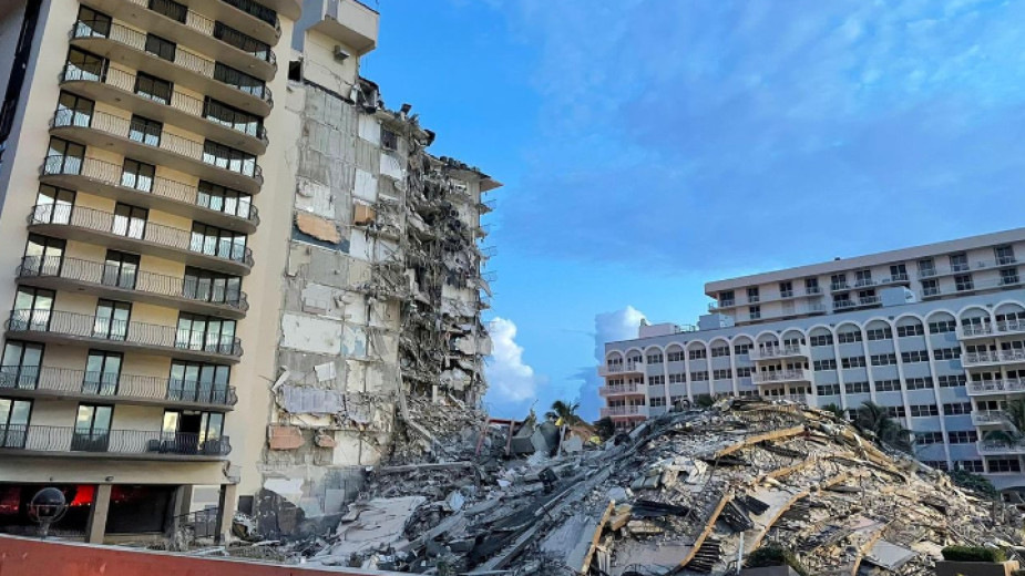 Броят на хората в неизвестност след срутването на 12-етажна сграда