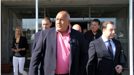 Лидерът на ГЕРБ Бойко Борисов беше в Пловдив за откриването на южната трибуна на стадион 