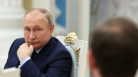 Владимир Путин в Кремъл - 20 април 2022 г.