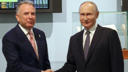 Стив Уиткоф и Владимир Путин