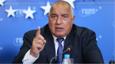 Лидерът на ГЕРБ Бойко Борисов обяви че партията категорично ще